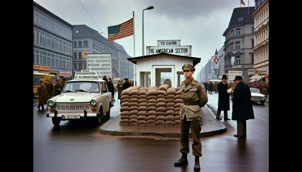 historia de checkpoint charlie vivir en Alemania