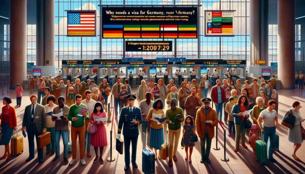 quien necesita un visado en alemania vivir en Alemania